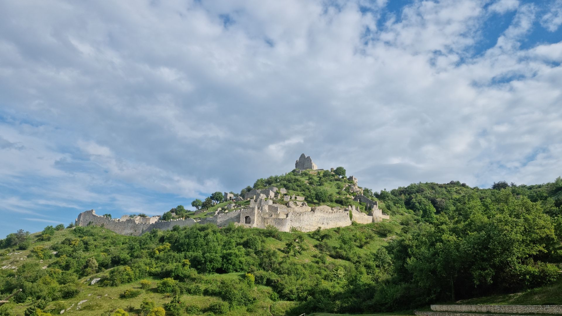 Château de Crussol en Ardèche